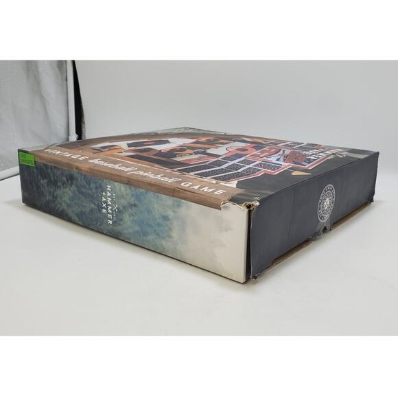 Hammer & Axe Tabletop Baseball Game, Wooden Stadium Pinball Style 100% COMPLETE - Picture 8 of 10